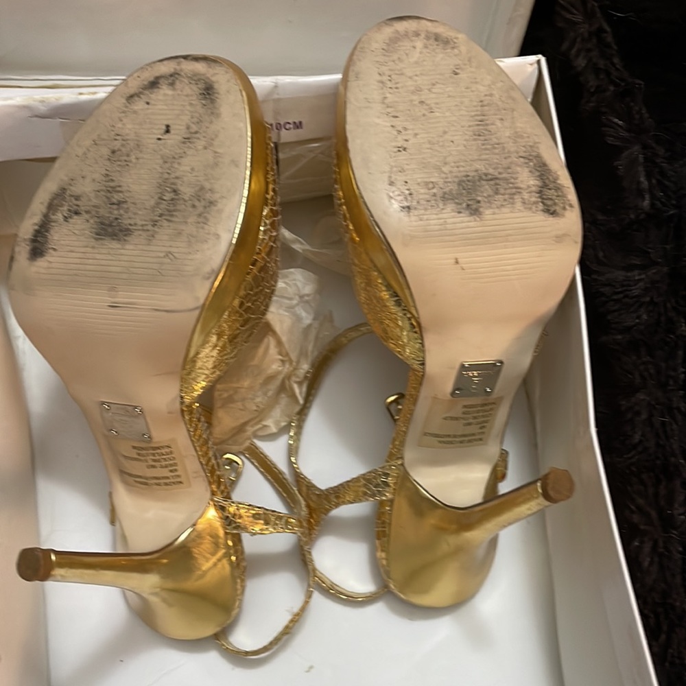 Bakers Gold Dress Shoes Gem